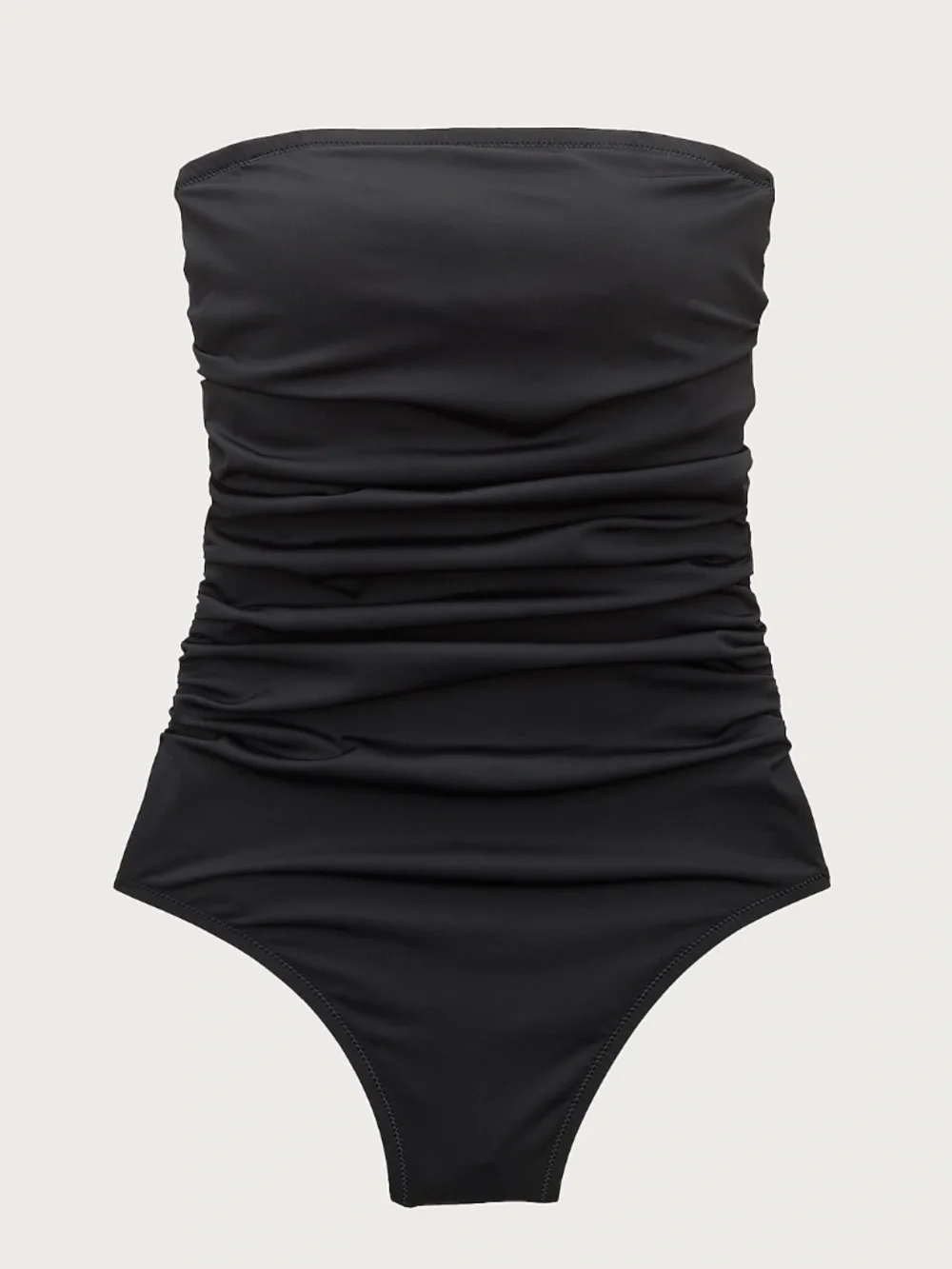 NWT J.Crew Long-torso Ruched Bandeau One-piece